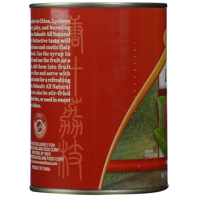 Roland Lychees In Heavy Syrup, 20 oz