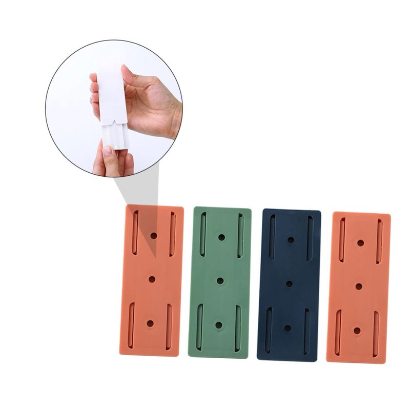 Angoily 8pcs Cable Management Under Desk Power Strip Fixation Wall
