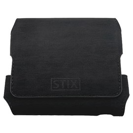 STIX Case Accessories Compatible with Iqos Iluma and Originals Duo 3 (Available in 4 Colours) (Fine Structure - Black)