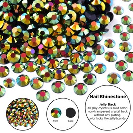 Blinginbox SS16 Resin Rhinestones Non Hotfix DIY Decoration Nails Face Eyes Makeup Body Art Phone Cases Bags Greeting Cards Books Gems Jelly