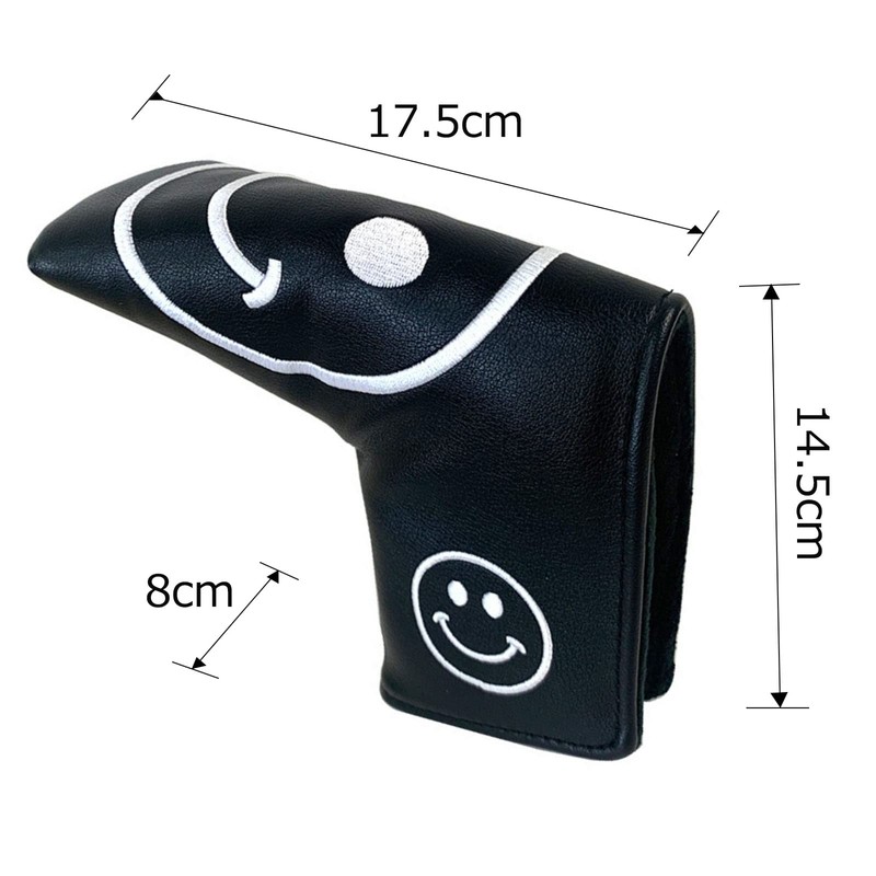 Golf Headcover Putter Cover for Odyssey 2 Ball Mallet Magnetic