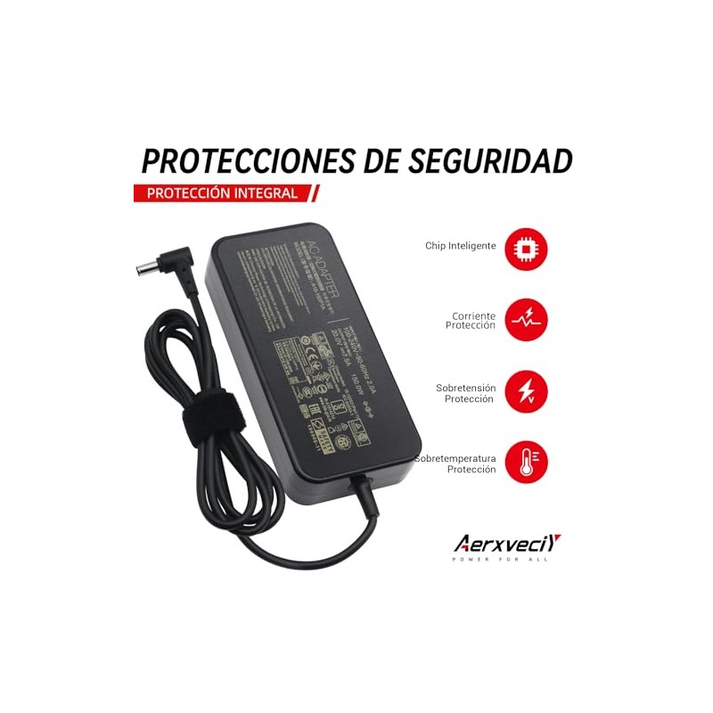 150W AC Cargador de Corriente para ASUS A18-150P1 A ADP-150CH