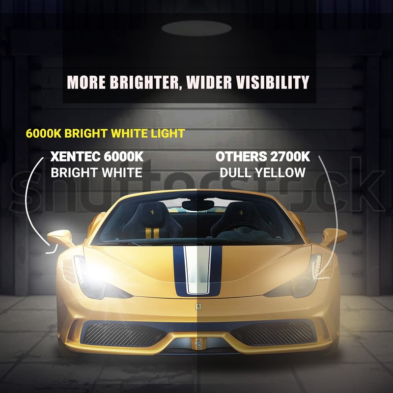 Xentec D2C (D2R/D2S) 3000K HID Xenon Bulbs x 1 pair…