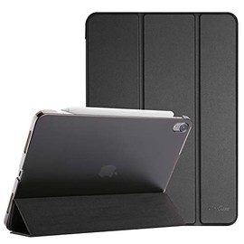 ProCase iPad Air 4 Case 10.9 Inch 2020 iPad Air 4th Generation Case A2316 A2324 A2325 A2072, Slim Stand Hard Back Shell Protective Smart Cover Cases for iPad Air 10.9" 4th Gen 2020 -Black