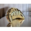 Decor New Large Ceramic Gold Food Retro MCM Croissant Roll