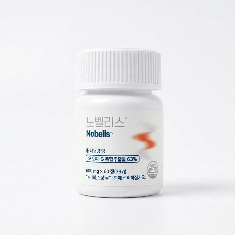 Novelis Nobelis Autopi-G complex extract 60 tablets Quercetin / 노벨리스정