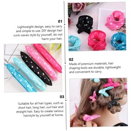 Outanaya 6pcs Sponge Hair Rollers for Women Curling Tools for Lightweight Reusable Curlers for Styling