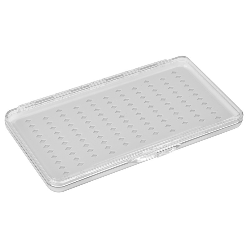 Ultra Thin Transparent Fly Lure Box Bait Storage Case Container