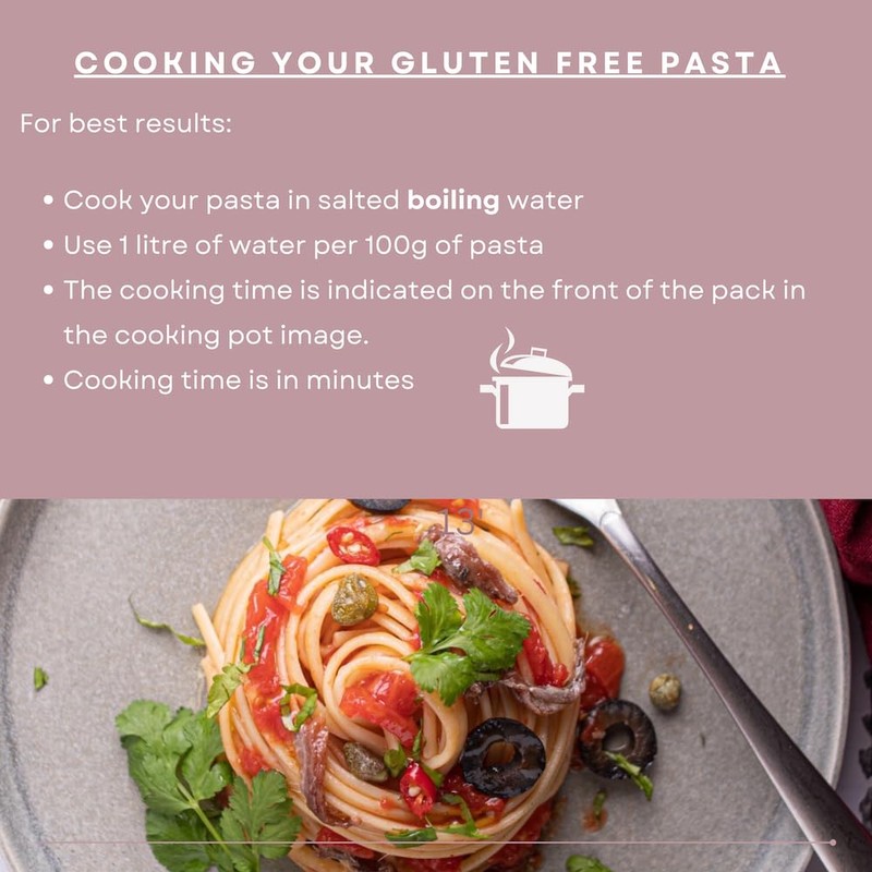 Garofalo Gluten Free Linguine Italian Dried Pasta, 400g - Suitable