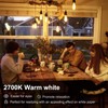 TJOY 20 Pack Vintage 8W ST58 LED Edison Light Bulbs,