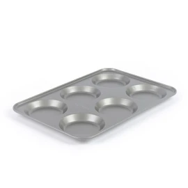 Salter Essentials Yorkshire Pudding Tray – Non-Stick Coating, Rectangular Muffin Tray, Dishwasher Safe, Easy to Clean, Made in The UK, Durable Cupcake Tray, Lightweight, PFOA-Free, BW13670
