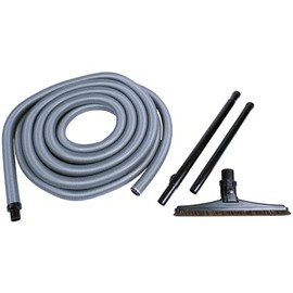 Cen-Tec Systems 40 Ft. Quick Care Retractable Hose and 15" Sidewinder Set for Central Vacuums with Hide-A-Hose Valves