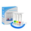 Deep Breathing Lung Exerciser, 3 Ball Incentive Spirometer, Washable and