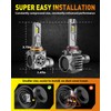 9005 9006 Light Bulbs Combo, 150,000LM 15X Super Bright HB3