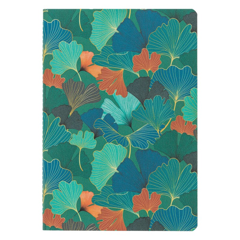 Clairefontaine 115948C Ginkgo Notebooks with Thread Binding, A5 14.8 x