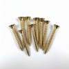 4 x 50mm - Self Tapping - Yellow Zinc Multi