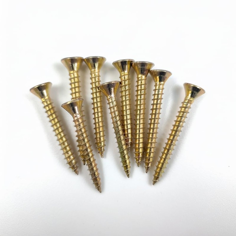 4 x 50mm - Self Tapping - Yellow Zinc Multi