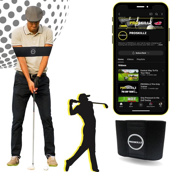 PROSKILLZ UK Pro Swing Golf Connection Band + Free Access