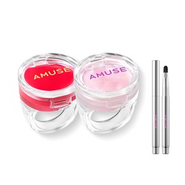 Amuse Ring Lip Balm Duo Set (0.9gx2ea) / 어뮤즈 반지 립밤 듀오 세트(0.9gx2ea)