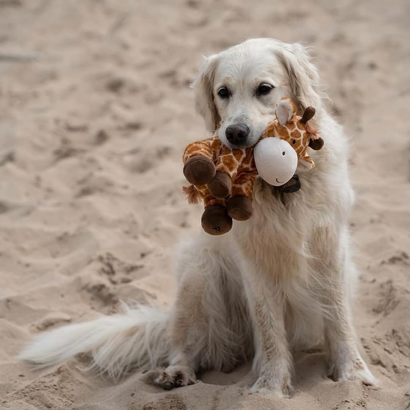 Petface Planet George The Giraffe Plush Dog Toy