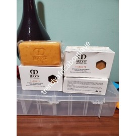 MAXI+ Maxi Plus Intense Whitening Exfoliating Face & Body Carrot  Soap.200g X 1. 👌