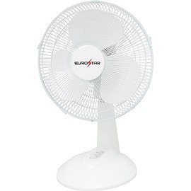 EUROSTAR FDF12W 12" Desktop Fan, White