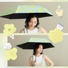 Wpc. 801-CK08-102 Parasol Light Shielding Chiikawa Flower Pattern Mini Yellow