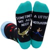 IRISGOD Funny Nerd Socks | Cool Stocking Stuffers | Holidday