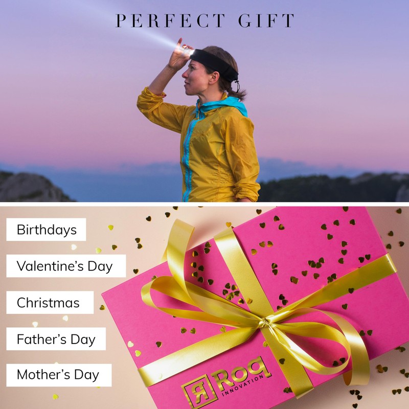 HEAD LIGHTZ by Roq Innovation - Flashlight Adjustable Padded Headband