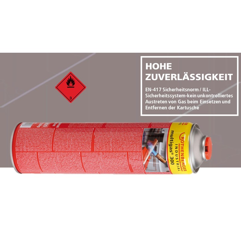 Rothenberger Multi Gas Value Pack – 2 x 600 ml
