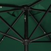 Island Umbrella Nassau 6.5-ft x 10-ft Rectangular Market - Hunter