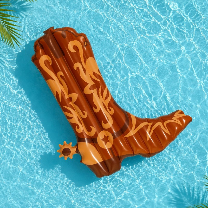 Pool Float,6 Ft Cowgirl Boot Pool Float for Adults Funny