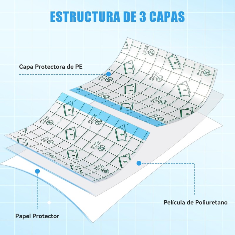 Vendaje para Tatuajes, Vendaje Impermeable, Parches para Tatuajes, Cinta de