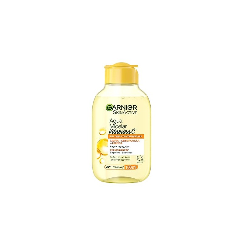 Garnier, Agua Micelar Desmaquillante Express Aclara 100Ml