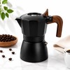 Double-valve Moka Pot Aluminum Coffee Kettle for Home Brewing –