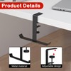 Wbgraceful Portable Purse Hook for Table - Foldable Handbag Hanger,