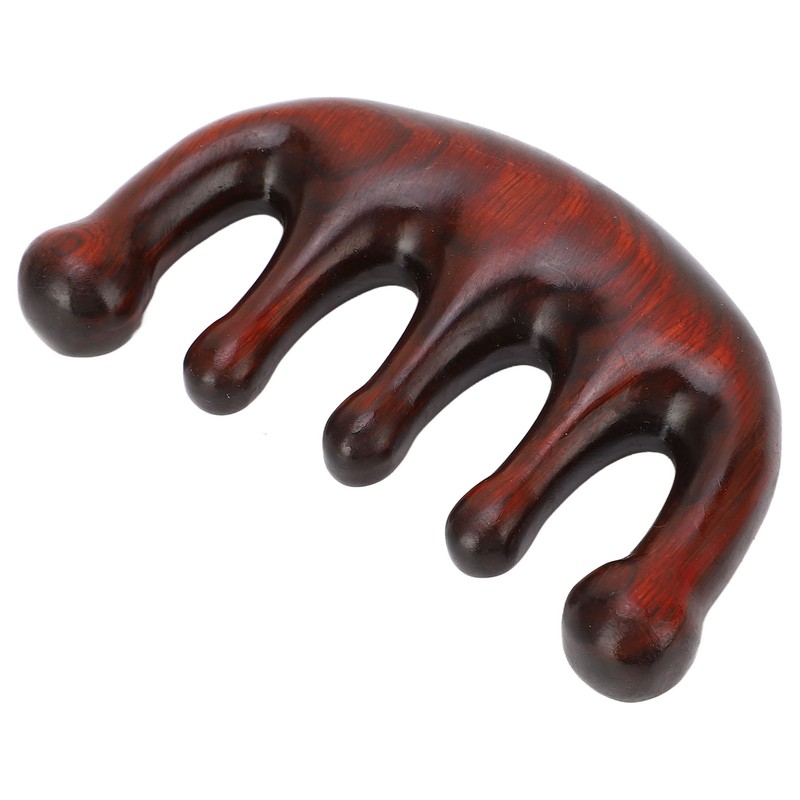 Wood Scalp Meridian Comb Stress Relief Prevent Static Wide Tooth