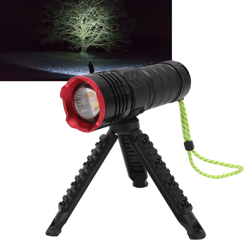 Outdoor Flashlight Professional White Laser High Brightness Waterproof Long Range