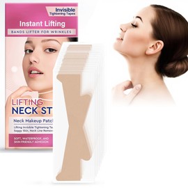 YuanKanJu Neck Wrinkle Patches, High Elastic Anti Wrinkle Patches for Lifting Loose Skin, Improve Neck Fine Lines & Wrinkles
