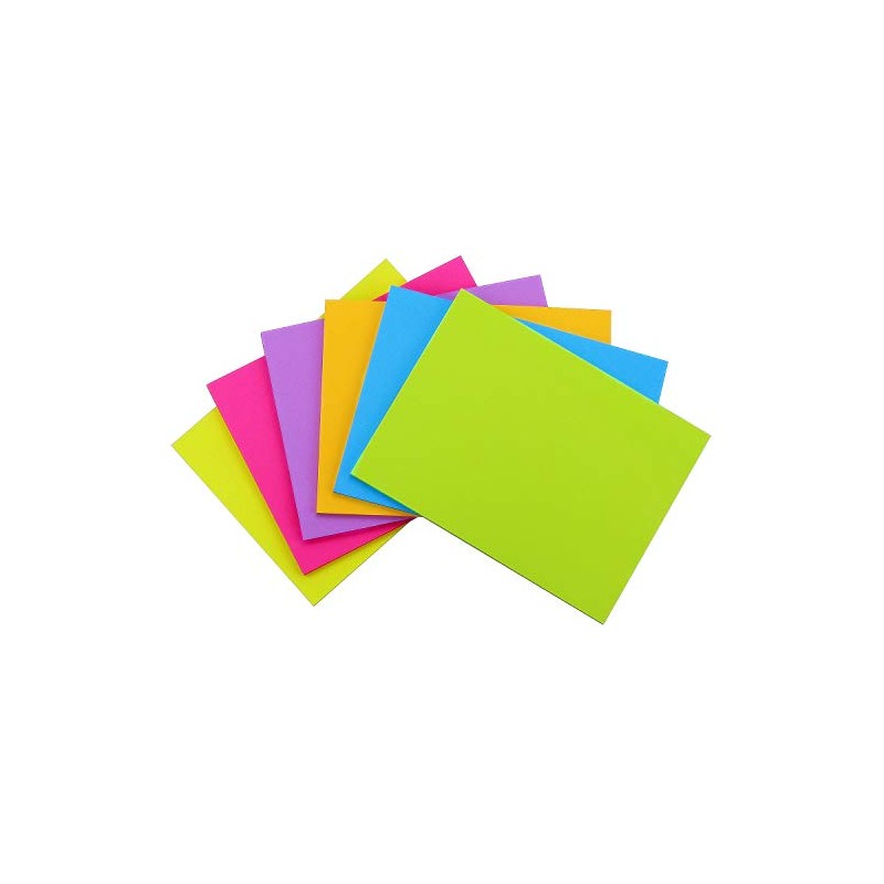 Early Buy Sticky Notes 8x6 in Self-Stick Notes 6 Bright
