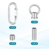PATIKIL M10 Fine Thread Lamp Female Loop Holder with M12