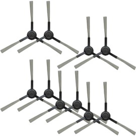 Cepillos laterales de repuesto para aspiradora robot Karcher RCV 5 Plus, 8 piezas de cerdas de nailon de larga duración para mejorar el rendimiento de limpieza de bordes y esquinas (5 pares