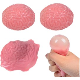 YOYOSTORE 1Pcs Fake Brain Splat Ball Stress Sensory Funny Toy