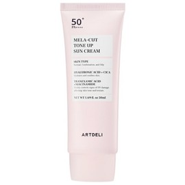 Partner_Reference Art Deli Mela Cut Tone-up Sun Cream SPF50+PA++++ 3 freckles and blemishes 50ml / 아트델리 멜라 컷 톤업 선크림 SPF50+PA++++기미 잡티 3개 50ml