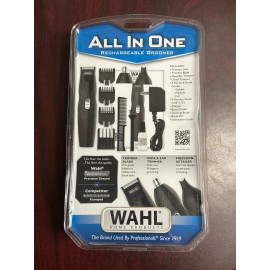 WAHL ALL-IN-1 Nose Ear Body Beard RECHARGEABLE GROOMER Precision Blade Trimmer
