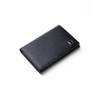 IS/IT Polymer Business Card Holder, Men's Leather, Cowhide Leather, No.989603,