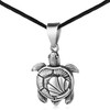 MATERIA by Matthias Wagner Turtle Pendant Antique Silver 925 with
