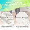 2124 Replacement Pads for Bissell Spinwave Spin Mop, 2 Scrubby