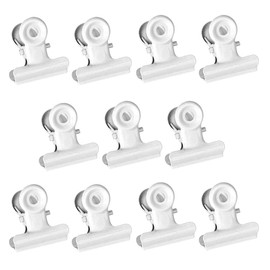 JAM PAPER - Clips de metal para bulldog (tamaño pequeño, 22 mm, 25 unidades), color blanco