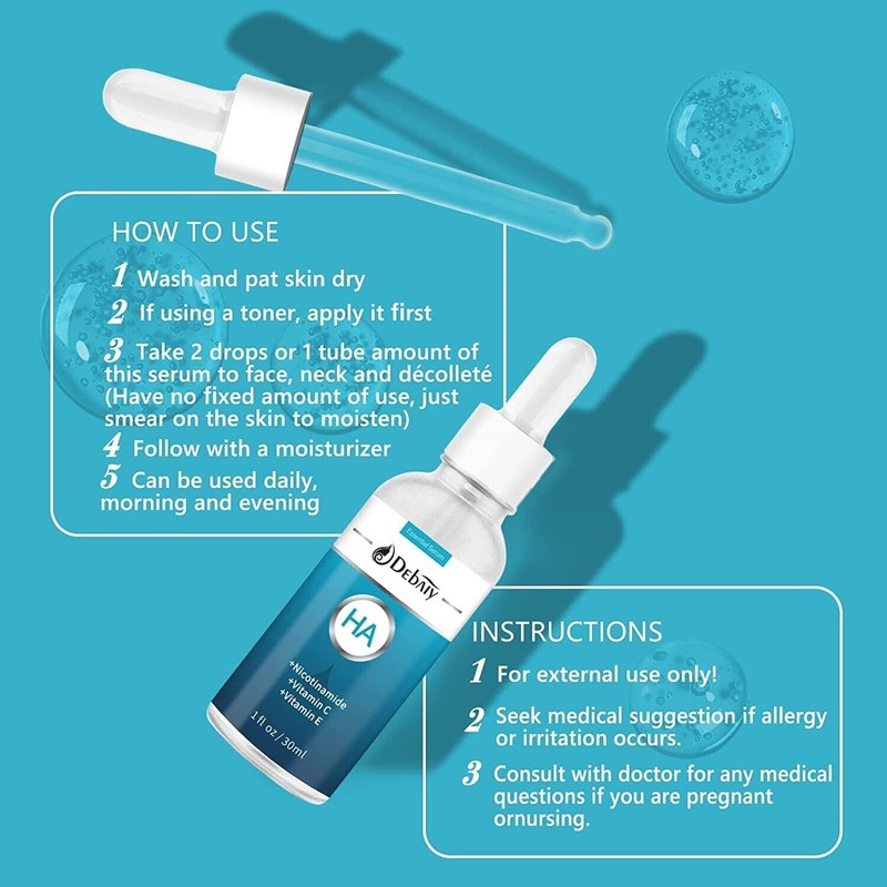 DEBAIY Hyaluronic Acid Essential Serum w/ Vitamin C - 1
